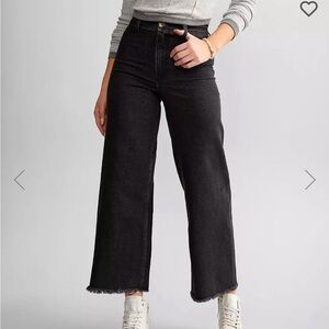 Billabong Free Fall Wide Leg Stretch Pant- black